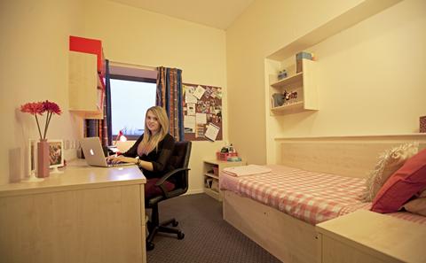 An example of an en suite category 2 room