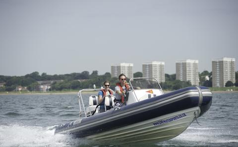 Powerboating on the Solent