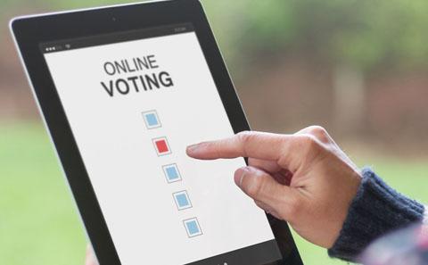 online voting image