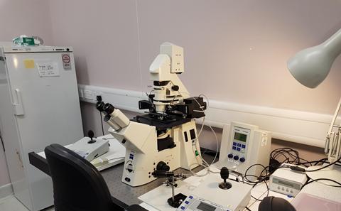 Zeiss Axioplan2 upright fluorescence microscope