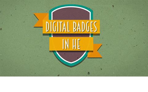 animation of a badge