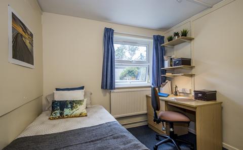 An example of a non-en suite category 2 room