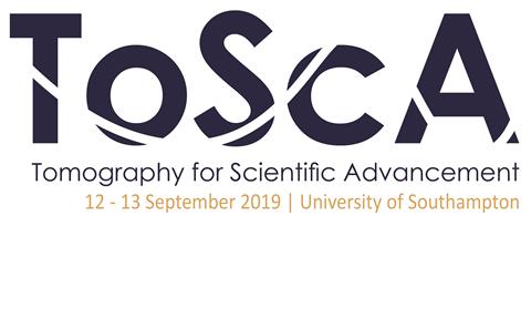 7th annual Tomography for Scientific Advancement (ToScA) symposium, Southampton, UK