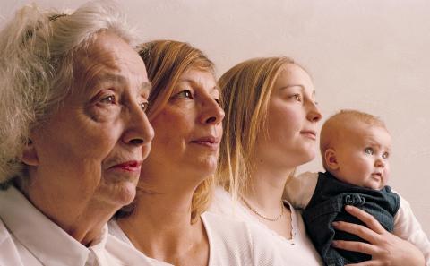 Generations of women