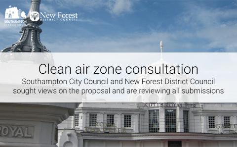 Clean Air Zone in Southampton and New Forest