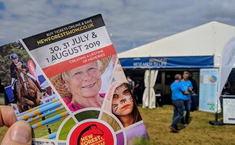 Roadshow 2019 at New Forest and Hampshire County Show