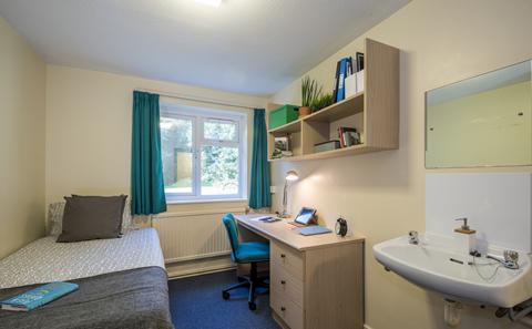 An example of a non-en suite category 2 room