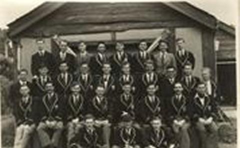 Class of students from the 1950s