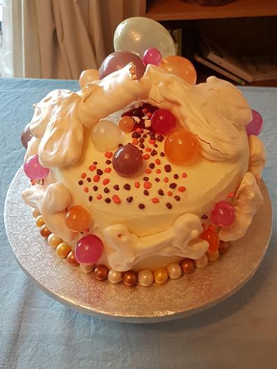 Anastasia - Bubble Bursting Healing Delight cake