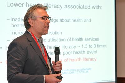A Speaker at the Health Literacy session, WUN Public Health conference in Southampton, May 2012