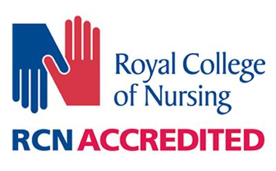 RCN Accredited logo
