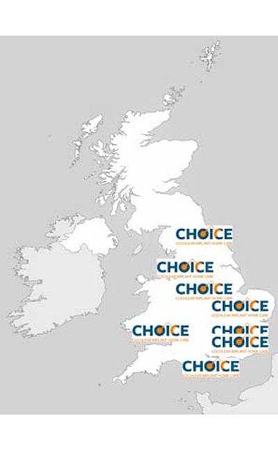 Pin points Choice in UK