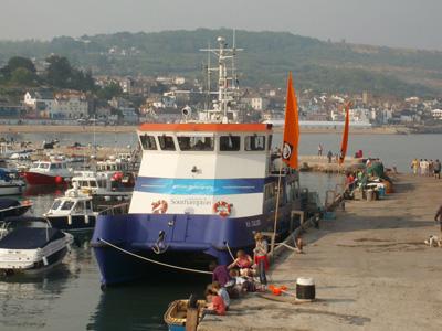 Callista at Lyme Regis