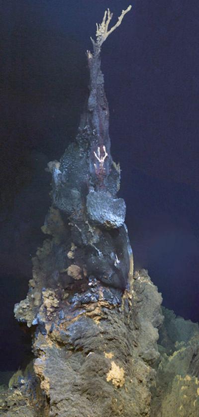 High-temperature mineral chimney named the ‘Jabberwocky’