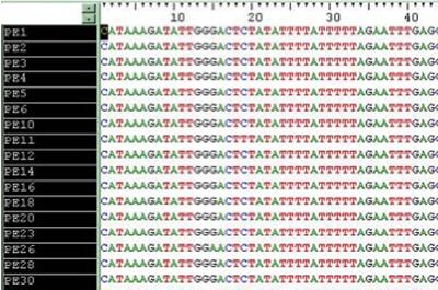 DNA sequence data