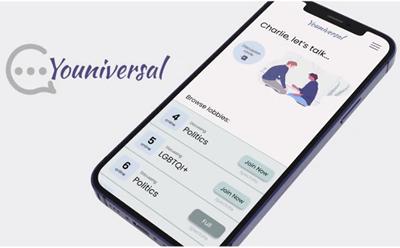 Youniversal mobile app