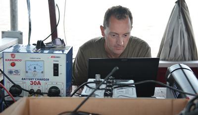 Professor Stephen Darby on fieldwork