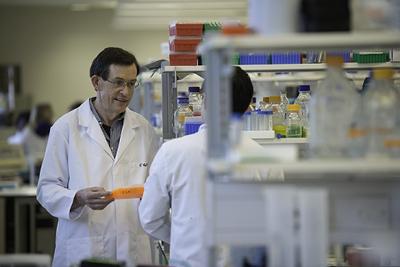 Research to find a way of killing cancer cells, without harming normal, healthy cells