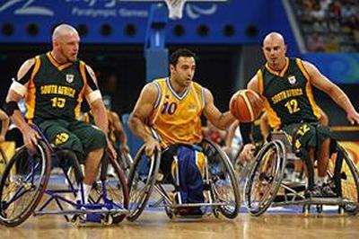 Wheelchair athletes