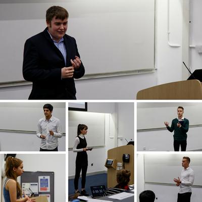 Students pitching