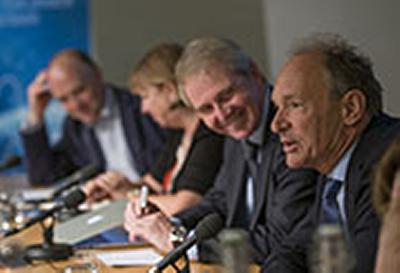 Professors Sir Tim Berners-Lee and Sir Nigel Shadbolt