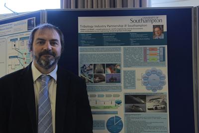 Dr Clint Styles with TIP@S poster