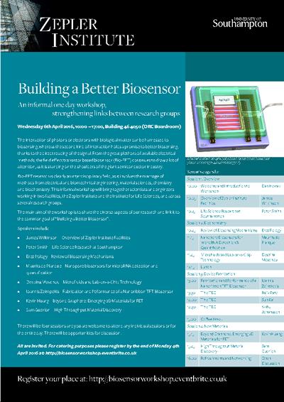 Biosensors Workshop Poster