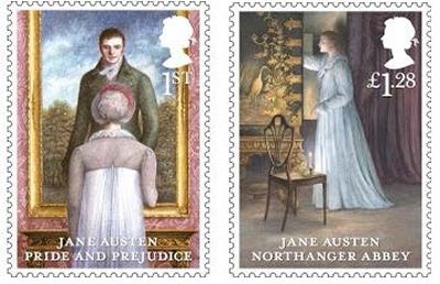 Jane Austen stamps