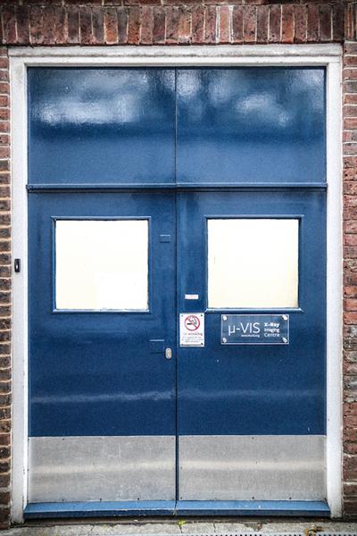μ-VIS main entrance (read of Eustice Building)