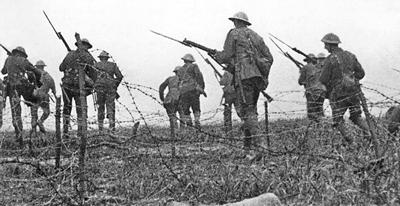Scene from 'Battle of the Somme'