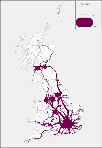 Rail networks are being modelled