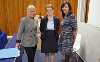 Law Professors with Barrister Sally Robertson
