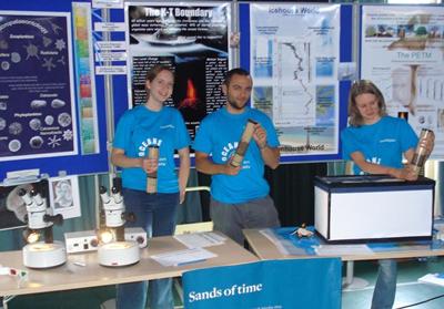 Sands of Time at the University of Southampton Science of the Ocean 2009