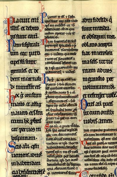 Medieval script