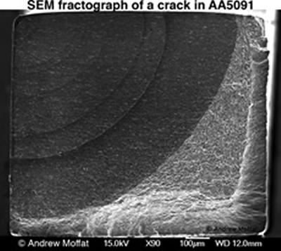 Example SEM fractograph