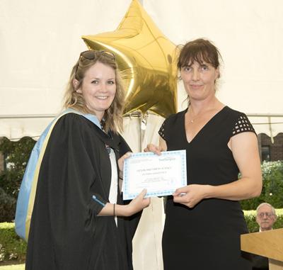 Consistently awarded high marks, in excess of 70 per cent, throughout her MSci in Marine Biology