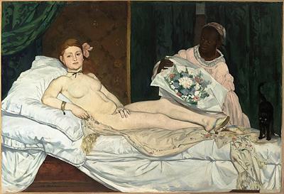 Olympia by Édouard Manet (1863)