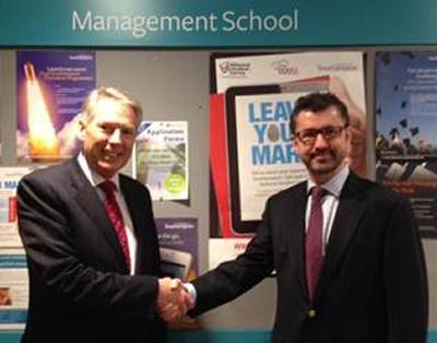 The Vice Chancellor, Professor Don Nutbeam, and Professor Bill Benter