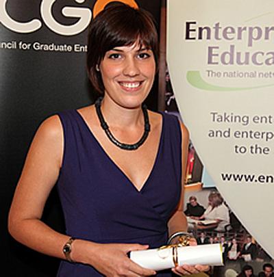 Helena was the overall winner of the ‘Enterprise Champions’ category