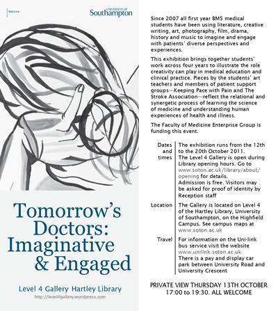 Tomorrow’s Doctors: Imaginative and Engaged