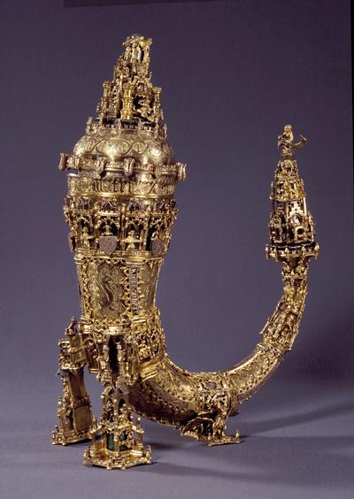 The Oldenburg Horn, fifteenth century, Danish Royal Collection, Rosenborg Castle
