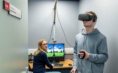 Virtual reality (VR) lab