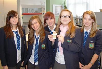 Year 9 girls at Dragonfly Day