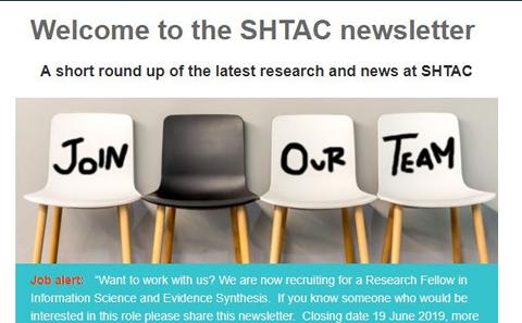 SHTAC newsletter