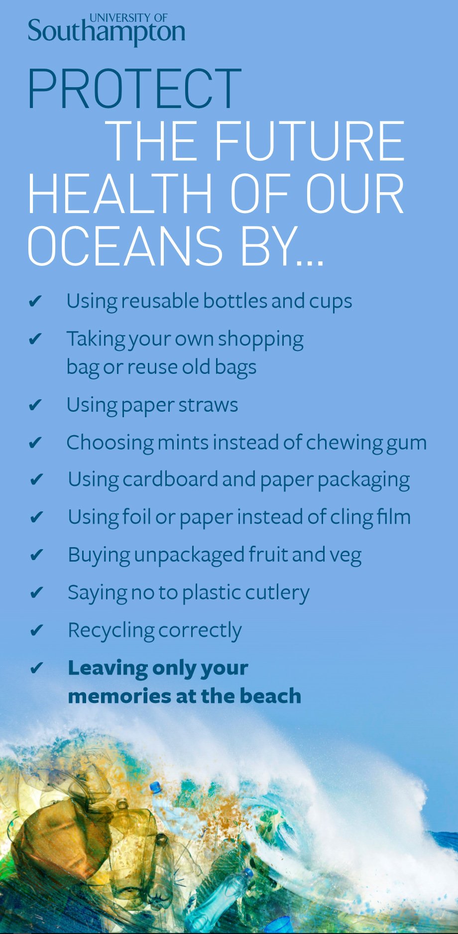 Top tips for reducing plastic waste
