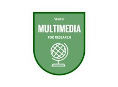Multimedia badge