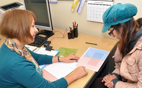 Student Accessing Support
