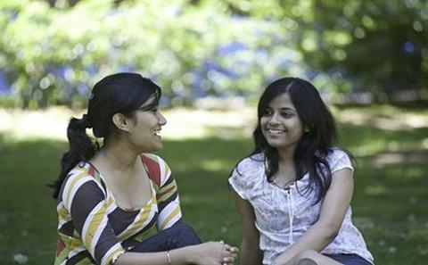 Students Talking