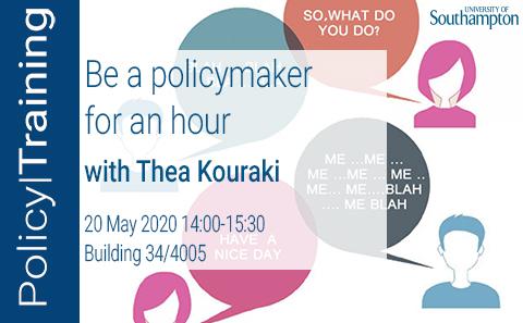 Be a policymaker for an hour