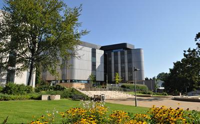 Life Sciences building on campus
